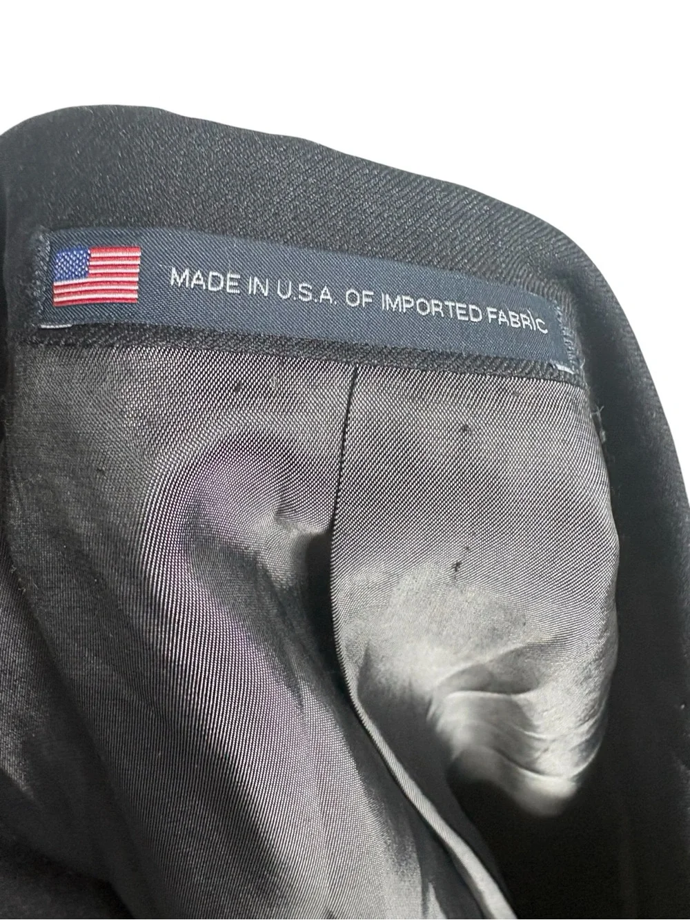 HART SCHAFFNER MARX Two-Button Blazer from Von Maur in Charcoal Size 44S